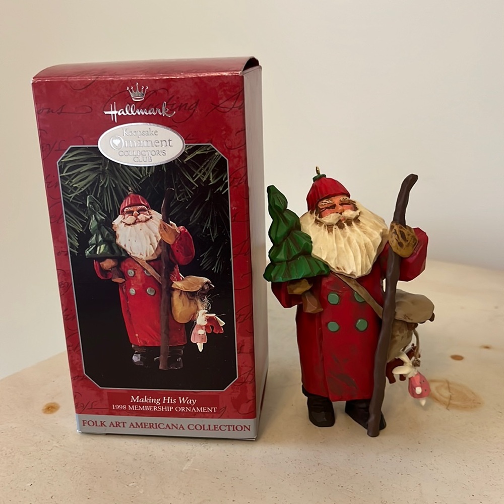 Hallmark Keepsake 1998 Making His Way Ornament